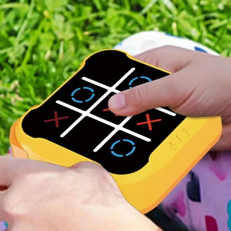 Tic-Tac-Toe - Jogo de Tabuleiro Montessori e Quebra-Cabeça Estilo Xadrez